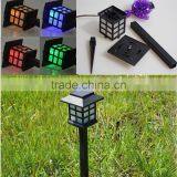 2016 New Hot Solar Power Torch Pattern LED Garden Outdoor View Path Lamp Yard Lawn Light thumbnail-1