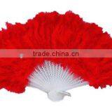 Hand Party Feather Fan Belly Fan thumbnail-1