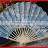 Bamboo Cloth Hand Fans for Gift thumbnail-5