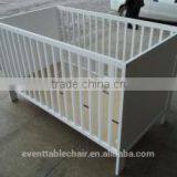 Solid Beech Wood Round Cot Baby Crib Sheets thumbnail-6