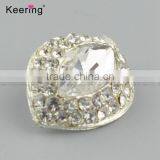 Keering-style Hotsale Horse-eye Full Shiny Rhinestone Button for Decoration WBK-1468 thumbnail-2