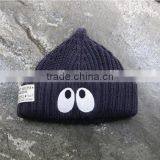 100% Acylic Cottonacrylic Beanie Embroidery Knit Hats/winter Caps thumbnail-2