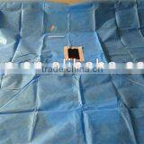 Nonwoven Surgical Lithotomy Drape Pack With Pouch Bag for Surgery thumbnail-1