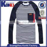 New arts and crafts stripe 100% cotton men fancy t shirts manufacturers
