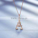 Woman Collar Diamond Platinum Necklace thumbnail-3