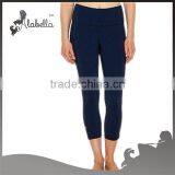 Womens Slim Promotional Capri Sonne Wholesale Fitness Pants thumbnail-1