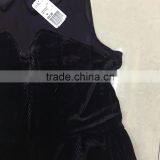 Women Branded Velvet Sexy Black Jumpsuit thumbnail-4