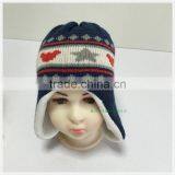 100%cotton or Acrylic Lovely & Fashioncute Knitted Kids Hats thumbnail-4