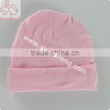 Wholesale hot sale Cotton baby hat,light pink cotton baby caps