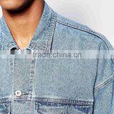 Cowboy Style Fashion Men's Jeans Jacket Causal Wear thumbnail-3
