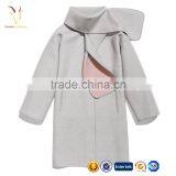 Winter Lady Wool Coat,Round Neck Girls Fashion Coat thumbnail-4