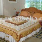 Thick Hand Print Fabric Cotton Quilt thumbnail-1