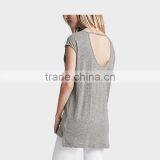 Women Wear Ladies T-shirt Irregular Long Tshirt thumbnail-2