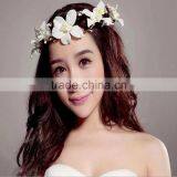 Big Flower Wedding Hair Wreath Bridal Headband,Hair Accessory thumbnail-3
