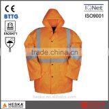 EN20471 Oxford 3M Parka Jacket With Reflector High Visibility Clothing