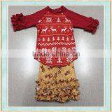 2017 Baby Girl Christmas Outfit Wholsale Clothes Fashion Nova Baby Girl Outfit thumbnail-1