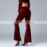 China Factory Wholesale Cheap New Design Bottom Pants Women Loose Pants for Sale 2017 thumbnail-3