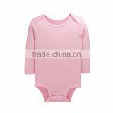 Wholesale Baby Cotton Romper Long Sleeve Blank Baby Onesie thumbnail-4