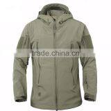 Tactical Camouflage Hunting Hiking TAD Army Waterproof Softshell Jacket for Men