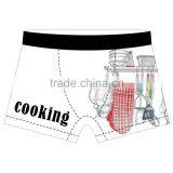 Sexy Mens Boxer New Design Breathable Printing Custom Gay Underwear