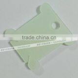 Bobbin Hang Card Thread Coiling Craft Colorful Card Plastic Shapes Tools for Cross Stitch Sewing Embroidery thumbnail-6