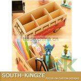 Bus Shape Easy Stock Stationary Pencil Stack/Pen Holder/Scissor Holder thumbnail-2
