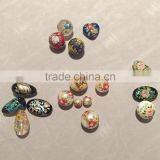 Handmade and Reliable Plastic Decal Beads Ornamental Beads for Jewelry , OEM Available thumbnail-2