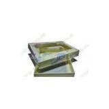 Simple Foldable Card Paper Packaging Boxes For Clothes With Pet Clear Window