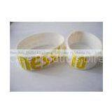 Yellow Silicone Energy Bracelet Anti-dust , Silicone Wristbands thumbnail-1