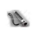 24*123mm Bright Solar LED Flashlight, 2V / 80MA Aluminum Solar Led Flashlight With NI-MH Battery