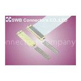 Single Row Male Crimp Style 1 mm 30 pinLVDS Connector For LCD Monitor