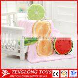 Soft and Lovely Air-conditioning Fruit Pillows Blankets thumbnail-2