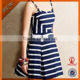 OEM Women Dresses Names of Ladies Plus Size Stripe Dresses