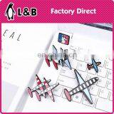 2017 Chinese Fashion Wholesale Animal Flower Airplane Brooch
