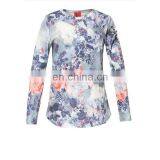 Latest Crew Neck Sweatshirt and Tops for Women Long Sleeve Muslim Blouse thumbnail-6
