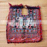 Vintage Banjara Fabric Yoke Neck Patches-Indian Vintage Neck Yoke- Bohemian Kutch Embroidered Patch