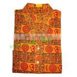 Full Sleeve Long Yoga Kurta in Cotton, Size : Chest 109 x Height 103 x Sleeve 57 Centimeters. thumbnail-1