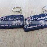 Customize Design Cheap Mini Silicone Keychain Key Holder Key Ring With Embossed Logo thumbnail-4