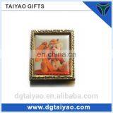 High Quality Customized Design Metal Fridge Magnet Photo Frame