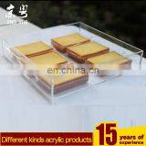 Clear pmma plexiglass bread box case acrylic bread box