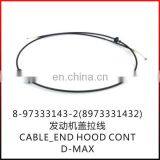 8-97333143-2 D-max Engine Hood Cable 8973331432