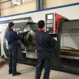 QK1319 China Machining Precision IT6-IT7 CNC Pipe Threading Lathe Machine Manufacturer thumbnail-2