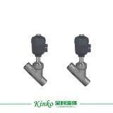 Thread Connection Stainless Steel 3 Ways Angle Seat Valve thumbnail-4