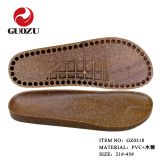 cork sole pvc cork sole sandal midsole