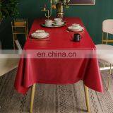 Customized High Quality PU Tablecloth Waterproof Oil Proof Birthday Party Dinning Table Cover thumbnail-1