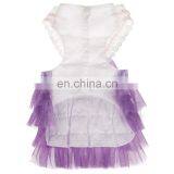 Wholesale Factory Manufacturer Pink Big Apparel Sexy Wedding Pet Dog Clothes Dress thumbnail-6