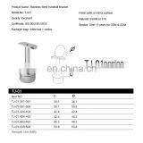 Sonlam TJ-01 Hollow Pipe Wall Deck Stainless Steel Angle Stair Commercial Handrail Railing Glass Shelf Bracket thumbnail-4