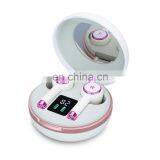 2021 New Girl Gifts bt 5.1 Auto Pair Touching Sport Wireless Mini Tws Earphones Earbuds Headphone With Mirror thumbnail-2