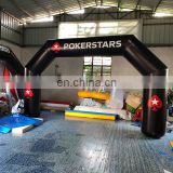 Airtight inflatable doorway arch race advertising inflatable arch tunnel tent with LOGO