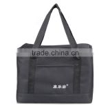 black color 600D polyester insulation ice bag for food
